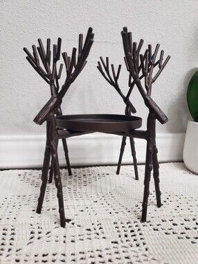 Yankee Candle Reindeer Metal Candle Holder